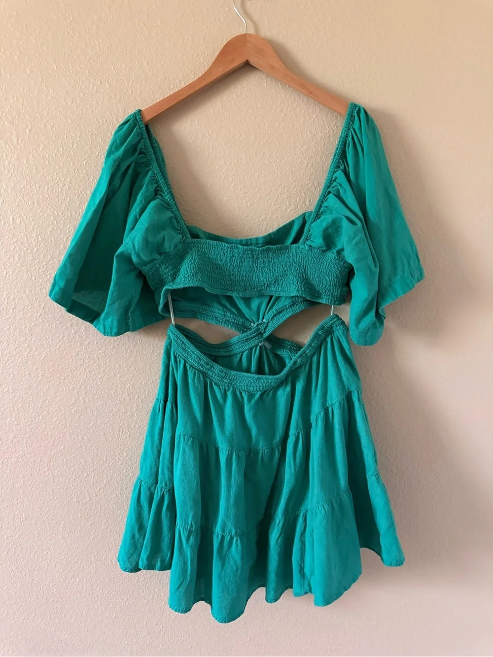 Free People teal mini